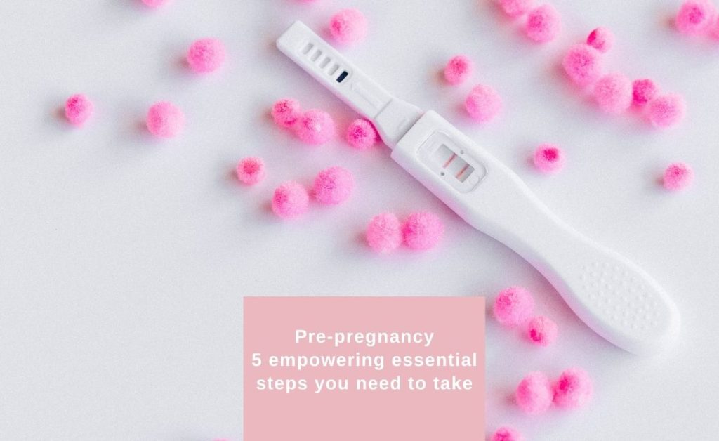 pre-pregnancy pregnancy test